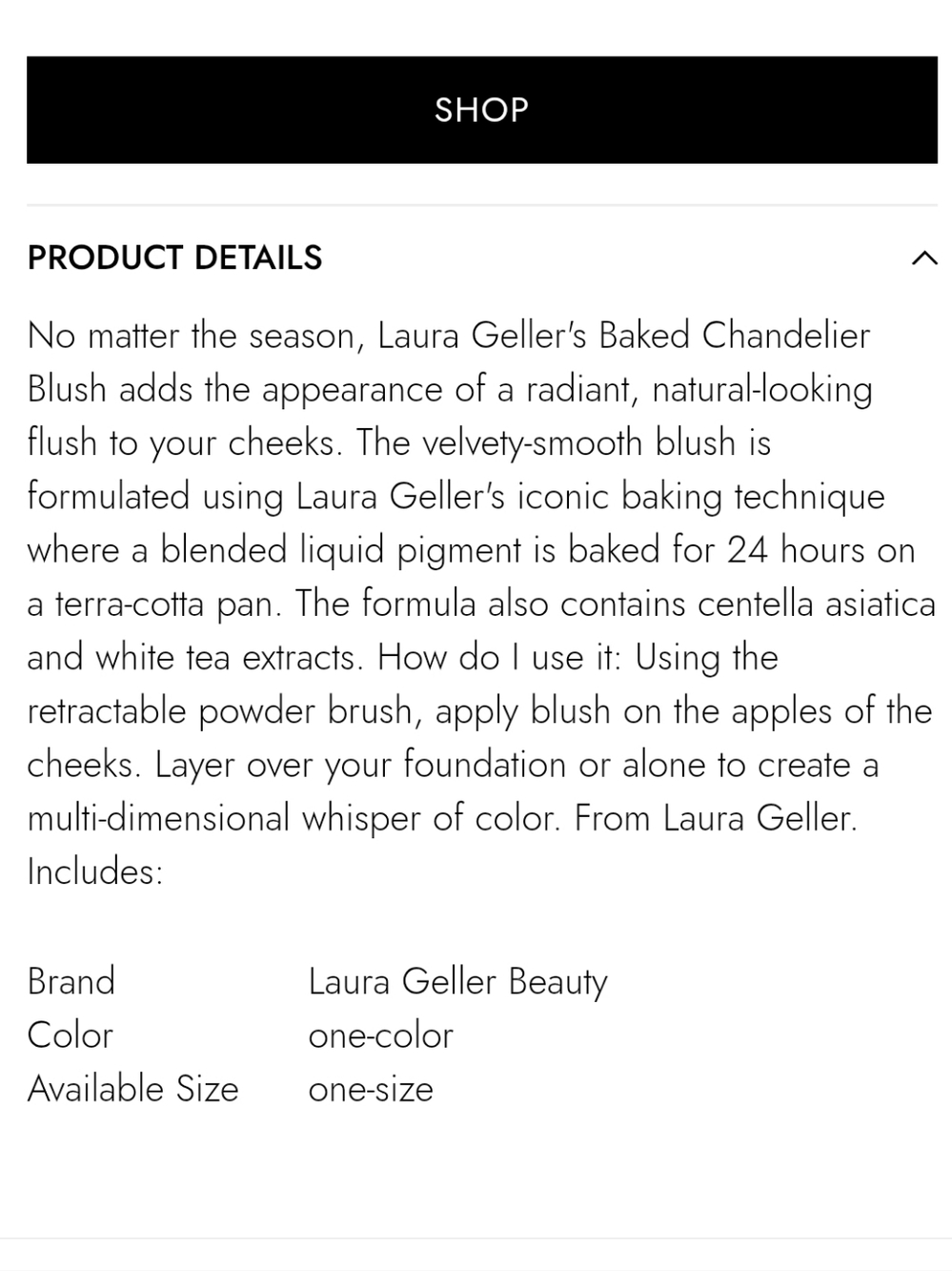 Laura Geller Chandelier Blush & Liquid Eyeliner Set - Picture 12 of 15